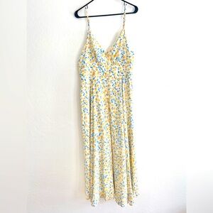 In Loom Floral Lace Maxi Dress